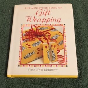 ”The Miniature Book of Gift Wrapping” Hardcover with dust jacket